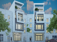 Hồ sơ thiết kế bản vẽ nhà lô phố 4 tầng với diện tích nhỏ 3.7x7.8m (Kiến trúc + kết cấu + điện)